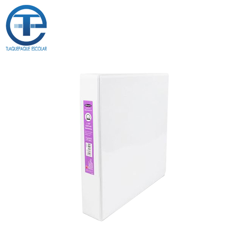 Carpeta Wilson Jones, Arillo "O", 1.5 Pulgadas, Blanco, (1 Pieza)