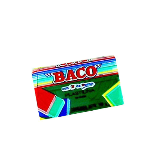Plastilina Baco Marquilla, 180 Gramos, Verde Obs, (1 Barra)