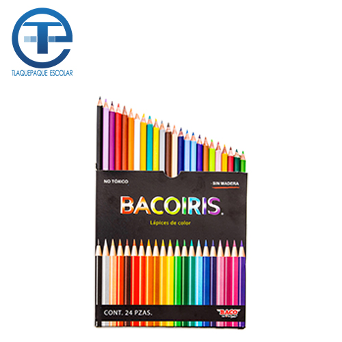 Colores Baco, C/24 Largos, Bacoiris, (1 Caja)