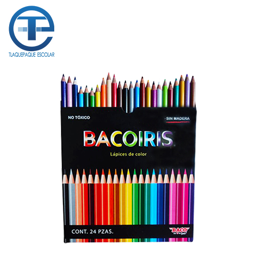 Colores Baco, C/24 Largos, Bacoiris, (1 Caja)
