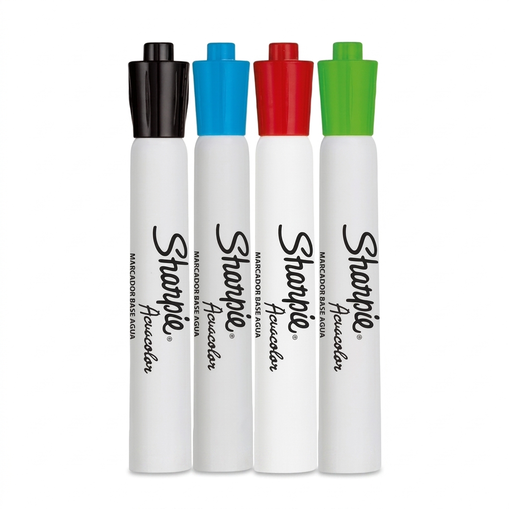 Marcadores Acuacolor, Estuche Con 8 Piezas, (1 Paquete)