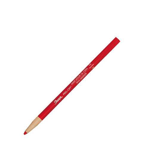 Marcador De Cera Mirado, Rojo, (1 Pieza)