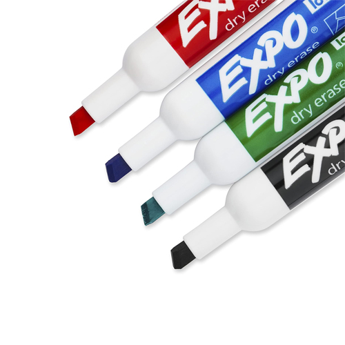 Marcador Expo, Para Pintarron, Colores Surtidos, (1 Paquete)