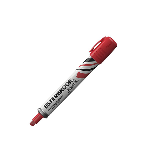 Marcador Permanente Esterbrook, Rojo, (1 Pieza)