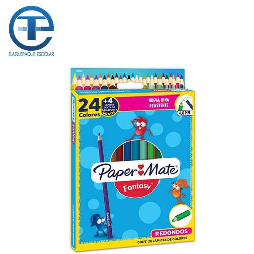 Colores PaperMate C/24 Colores (1 Caja)