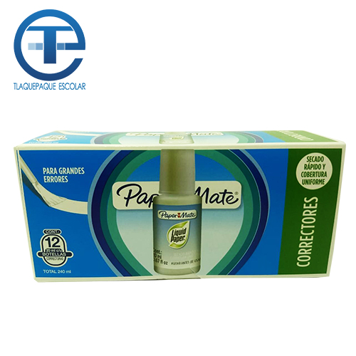 Corrector Liquid Paper Fluid, Frasco, 20 Ml, (1 Pieza)