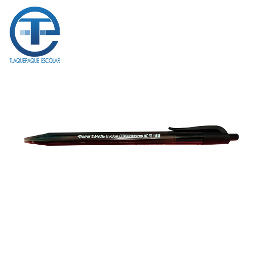 Bolígrafo Kilométrico PaperMate, 100RT, Color Negro, (1 Pieza)
