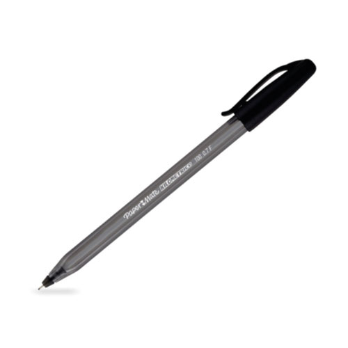 Bolígrafo Kilométrico PaperMate, Punto Fino, Color Negro, (1 Pieza)