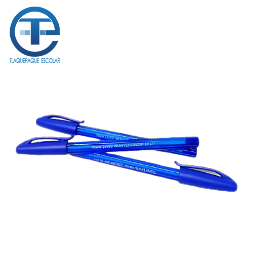 Bolígrafo Kilométrico PaperMate, Punto Fino, Color Azul, (1 Pieza)