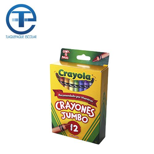 Crayon Crayola Jumbo, Con 12, (1 Pieza)