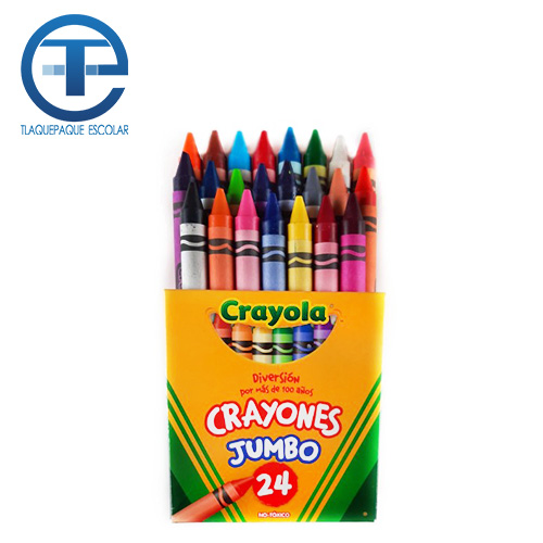 Crayon Crayola Jumbo, Con 24, (1 Pieza)