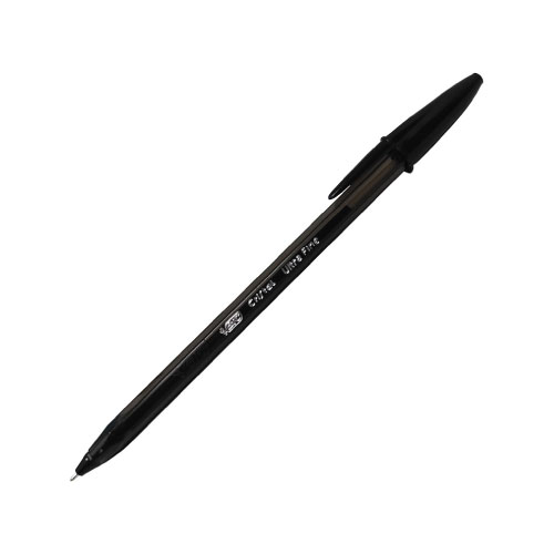 Bolígrafo Bic Cristal, U/F, Negro, (1 Pieza)