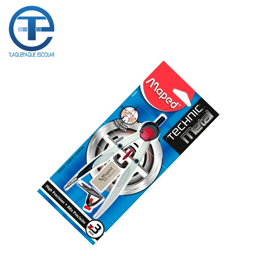 Compas Maped Technic Metal Blister (1 Pieza)