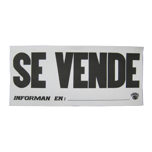 Cédula “Se Vende” Chicas