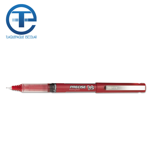 Bolígrafo Pilot Precise, V-5, Color Rojo, (1 Pieza)