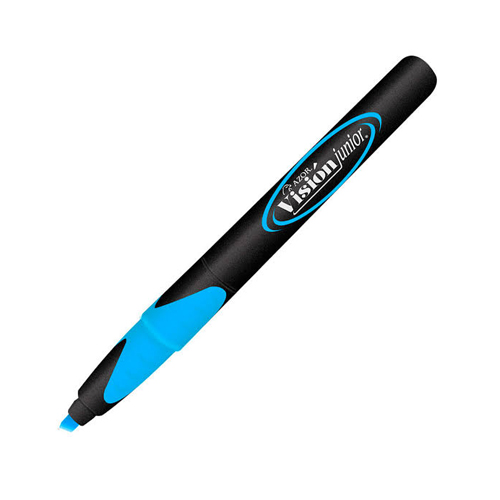 Marcador Fluorescente Vision Junior Azul 2800AZ (1 Pieza)