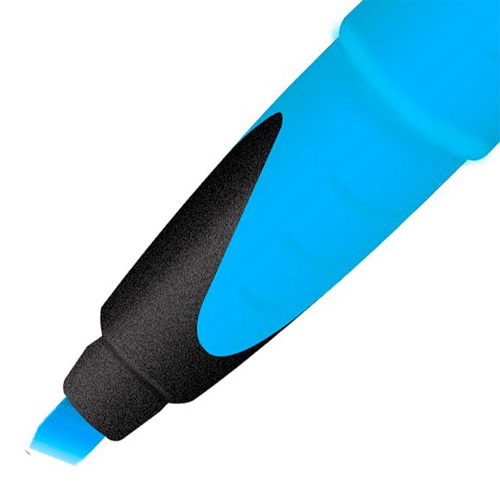 Marcador Fluorescente Vision Junior Azul 2800AZ (1 Pieza)