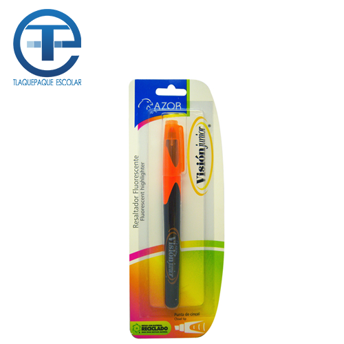 Marcatextos Azor, Vision Junior, Fluorescente, Naranja, (1 Pieza)