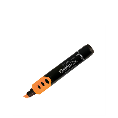 Marcador Fluorescence Vision Plus, Color Naranja, (1 Pieza)
