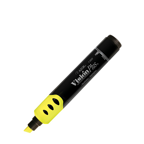 Marcador Fluorescence Vision Plus, Color Amarillo, (1 Pieza)