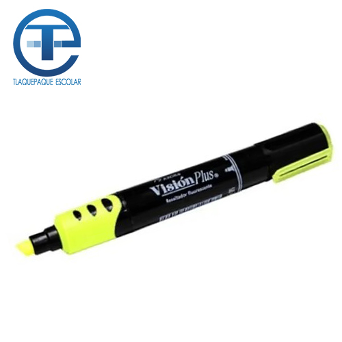 Marcador Fluorescence Vision Plus, Color Amarillo, (1 Pieza)