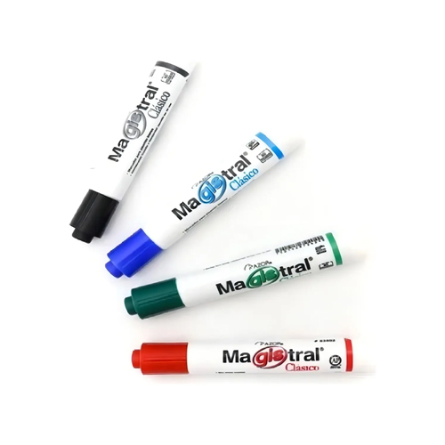 Marcador Magistral, Para Pintarron, Colores Surtidos, (1 Paquete)