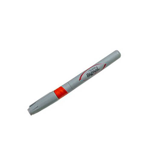 Marcador Signal Permanente, Punto UltraFino, Rojo, (1 Pieza)