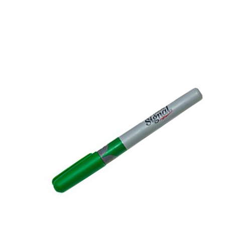 Marcador Signal Permanente, Punto Fino, Verde, (1 Pieza)