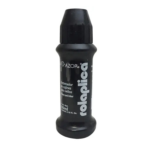 Tinta Rolaplica con Canica 60 cc Negra 587NE