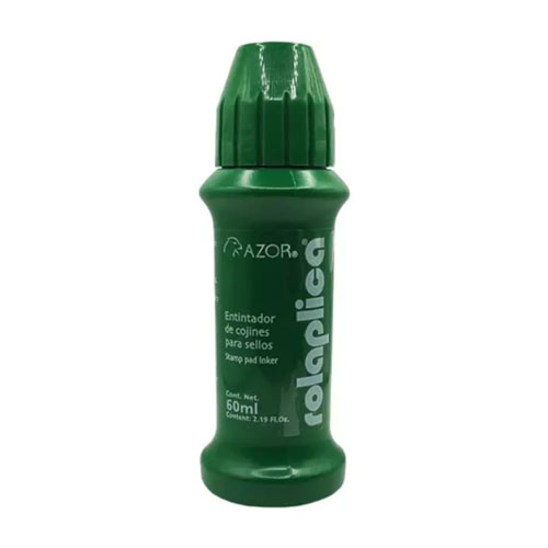 Tinta Rolaplica con Canica 60 cc Verde 587