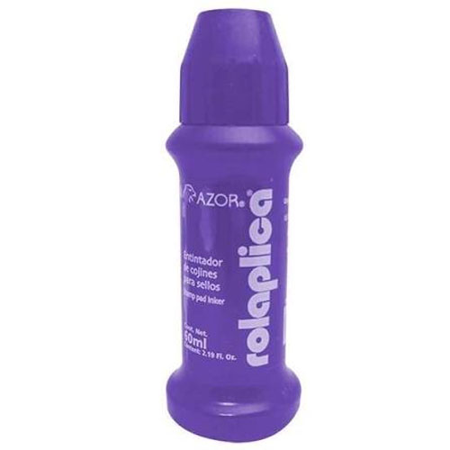 Tinta Rolaplica con Canica 60 cc Violeta 58