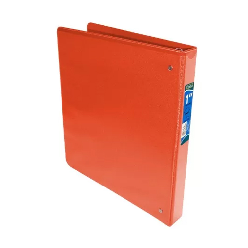 Carpeta Kinera Classic O 1", Cristal Naranja, modelo 9101NA