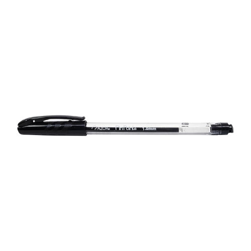 Bolígrafo Azor Pin Point, Punto Mediano, Negro, (1 Pieza)