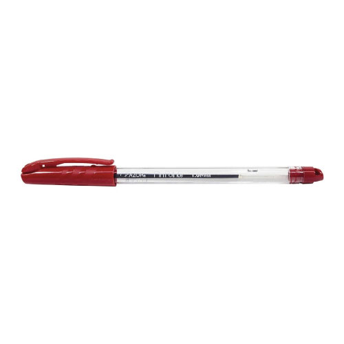 Bolígrafo Azor Pin Point, Punto Mediano, Rojo, (1 Pieza)