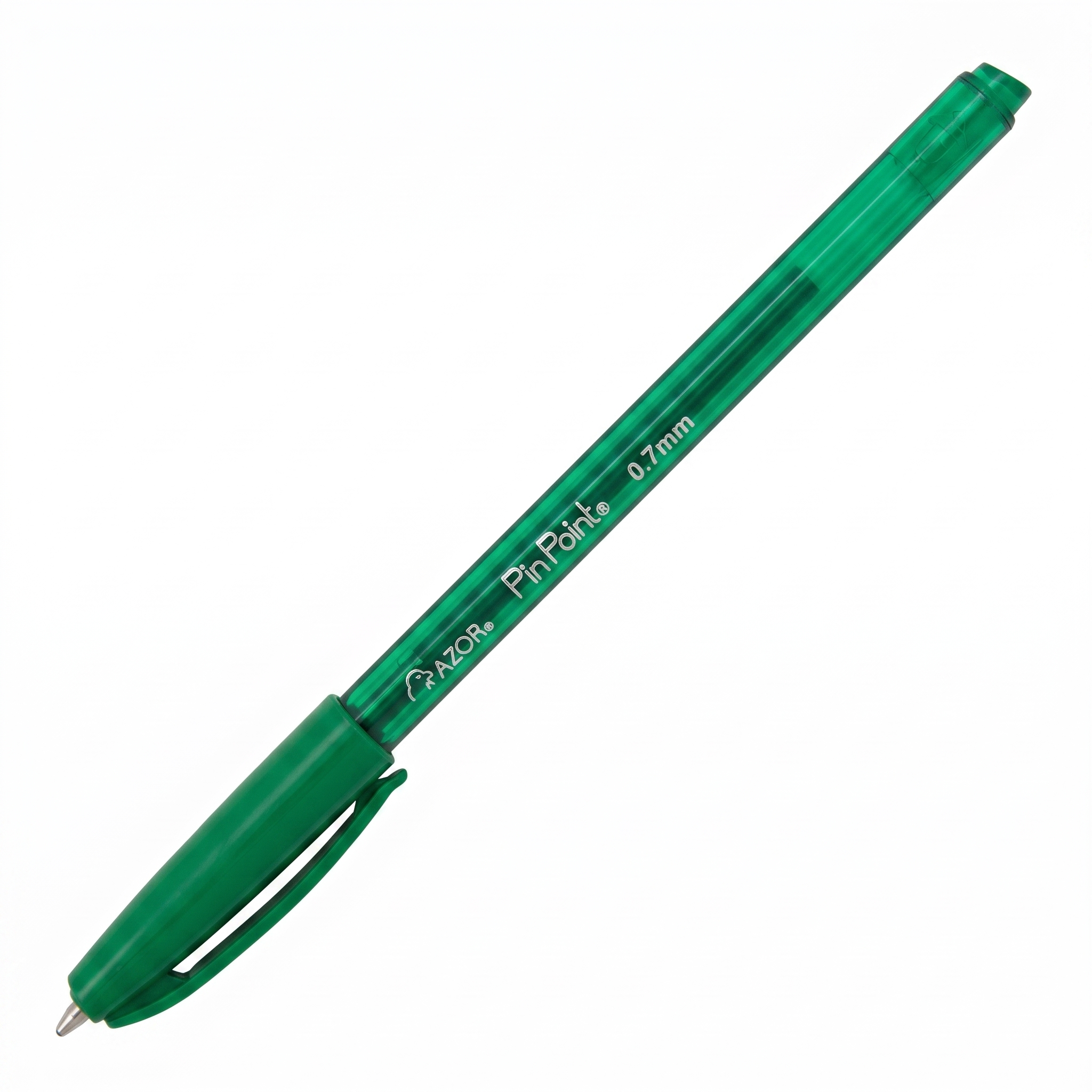 Bolígrafo Azor Pin Point P/F Verde 6810VO