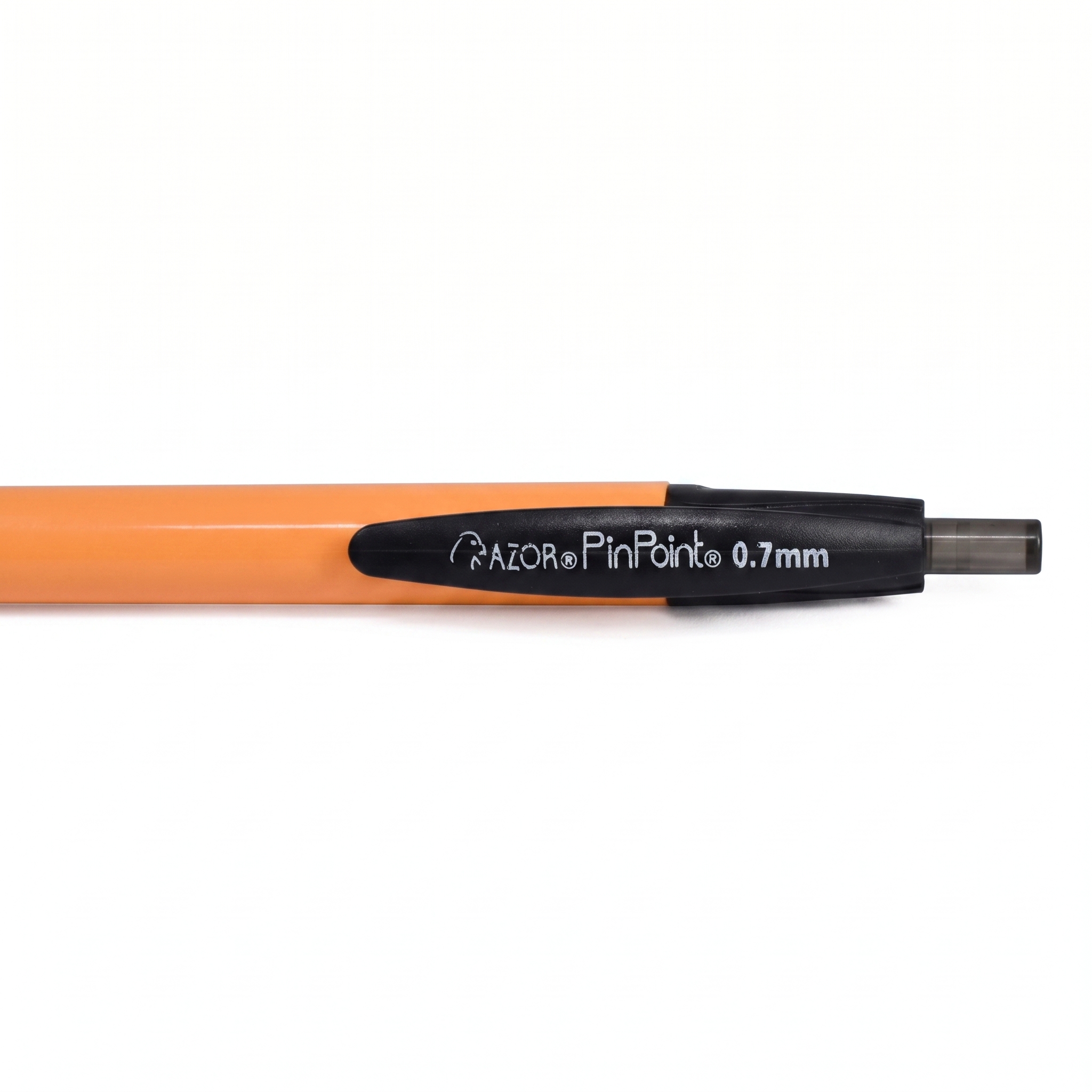 Bolígrafo Azor Pin Point Retráctil P/F Negro 6120NE