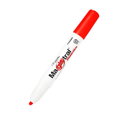 Marcador Azor Magistral Didáctico Rojo Punto Grueso 8350RO (1 Pieza)