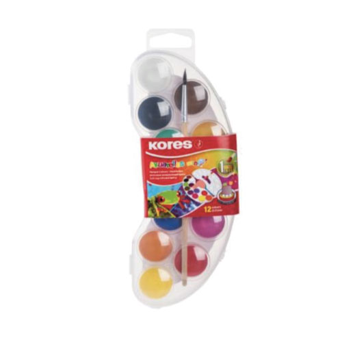 Acuarela Kores Mini c12 Pastillas 1 Pieza