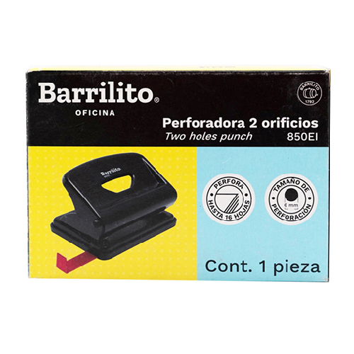 Perforadora Barrilito 850-EI, 8 cm