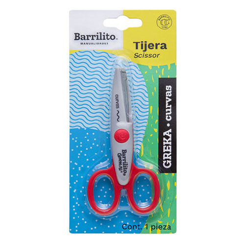 Tijera Barrilito Greka 2 Curvas Chica
