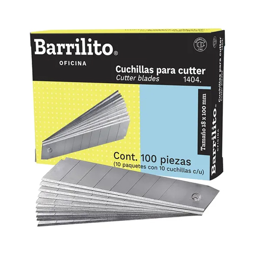 Navaja Barrilito P/Cutter 1404 Grande C/10, (1 Pieza)