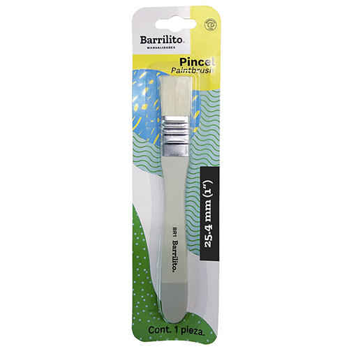 Brocha Barrilito 1” BR-1”, 1 Pieza