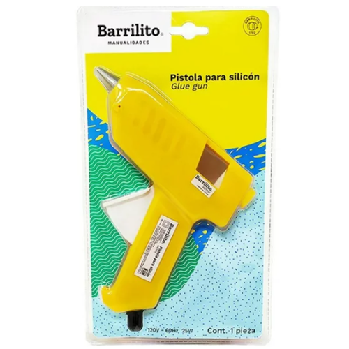 Pistola para silicón Barrilito, Modelo: GG7032, 1 Pieza.