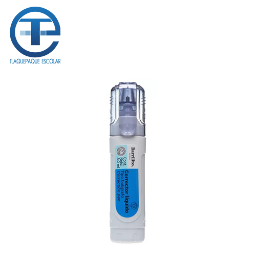 Corrector Barrilito, Tipo Pluma, 8 ML, (1 Pieza)