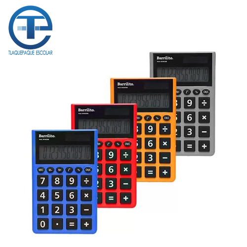 Calculadora Barrilito De Bolsillo,12 Dígitos, Modelo 8046CBB, (1 Pieza)
