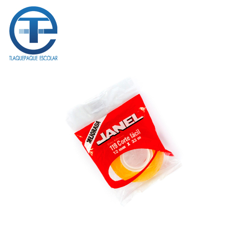 Cinta Janel, 12mm x 33m, Modelo: T119, (1 Pieza)