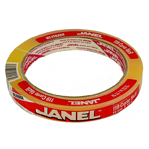 Cinta Janel Transparente T-119 12 mm x 65 m