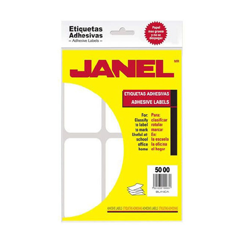 Etiqueta Janel #25 (50 x 100 mm)