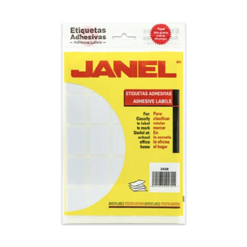 Etiqueta Janel #7 (25 x 38 mm)