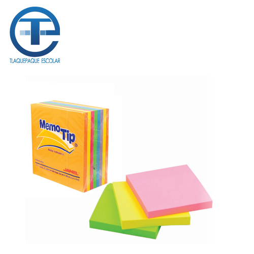 Cubo Janel, Memotip,3x3, Colores Neon, (1 Pieza)